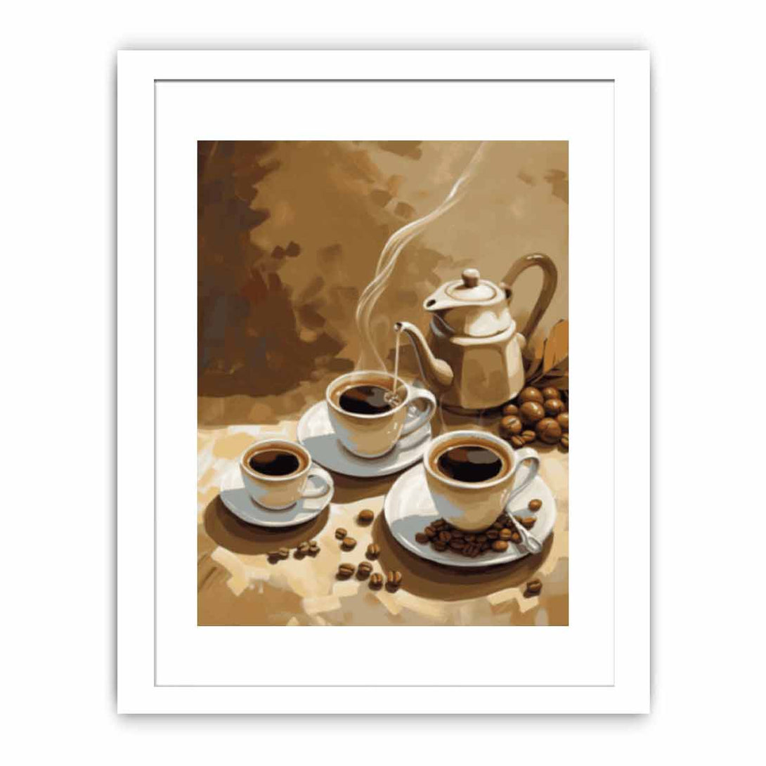 Coffee Framed Print Poster