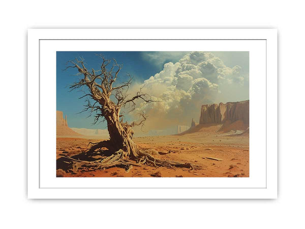 Desert Art Framed Print