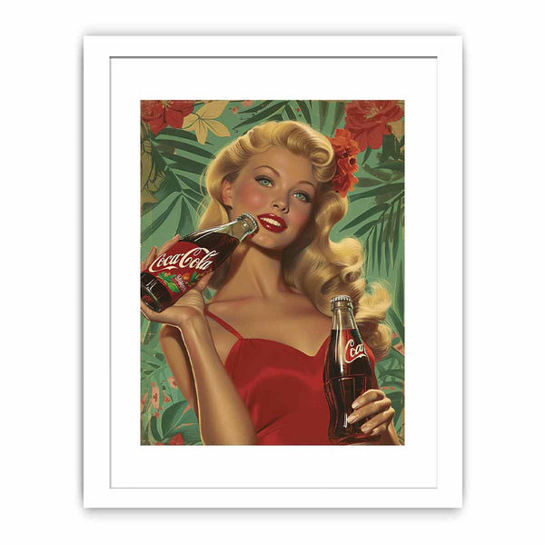 Coca Cola Framed Print Poster
