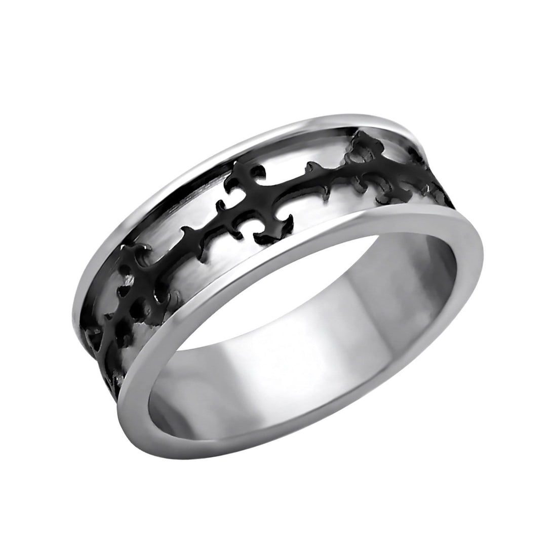 Mens Stainless Steel  Band Ring