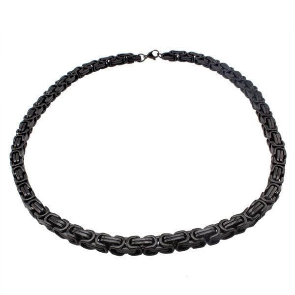 Stainless Steel black Chain Necklace for Men