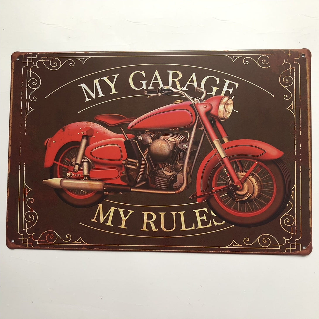 My Garage My Rule  Poster