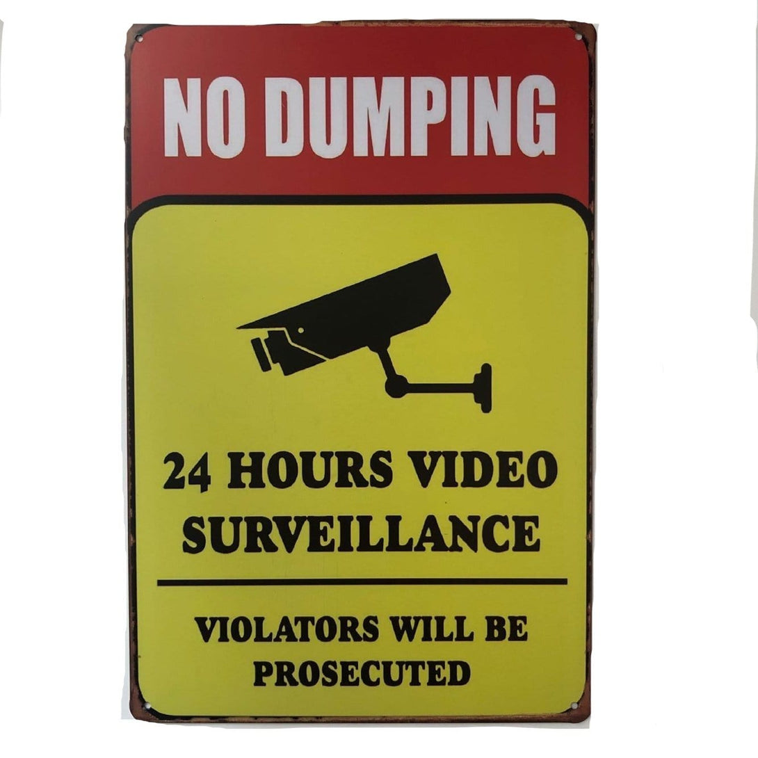 Video Surveillance Sign Poster