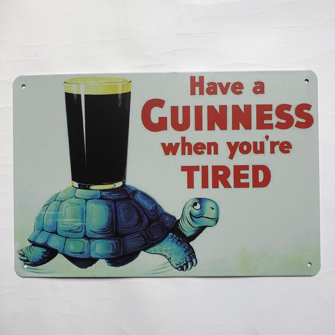Vintage Guinness Sign Poster