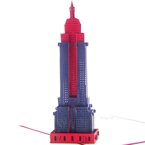 Empire State Building 3D Pop up Greeting Card