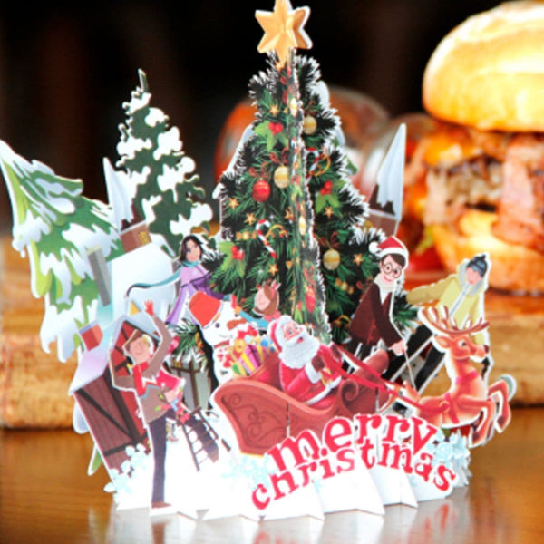 Christmas Party Pop Up Greeting Card