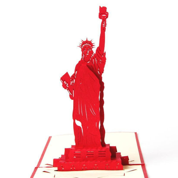 Statue of Liberty 3D Pop Up Greeting Card