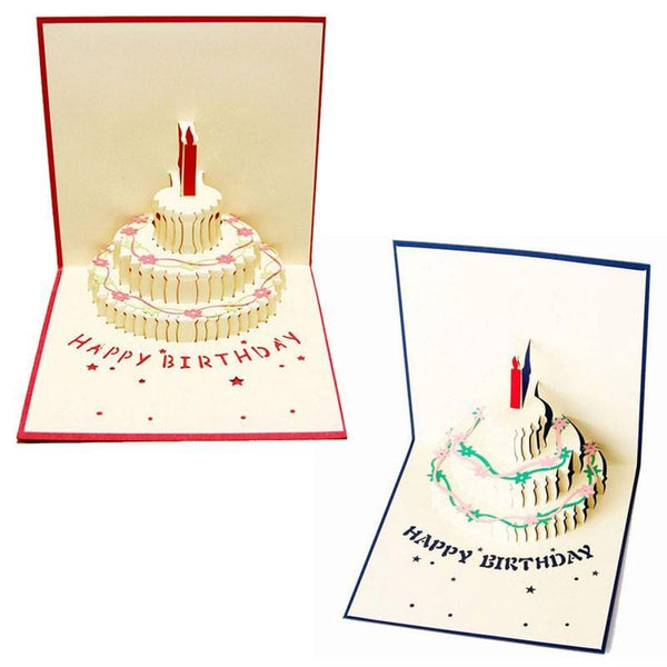 3D Pop up Birthday Greeting Card