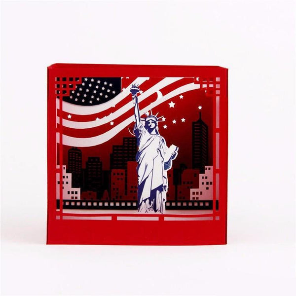New York 3D Pop up Greeting Card Box