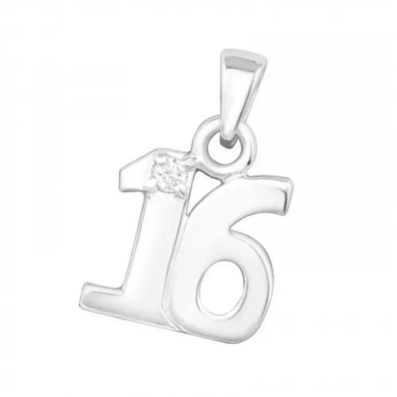 16th Silver Pendant