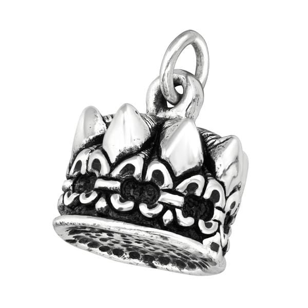 Silver  Crown Pendant