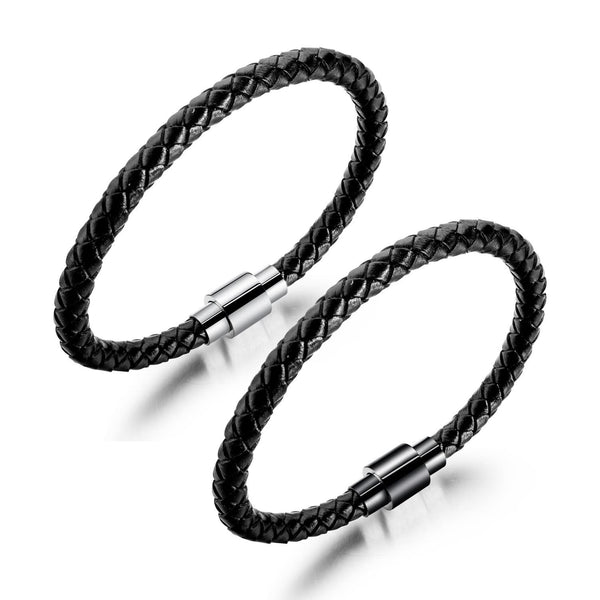 Mens Leather Cuff Bracelet