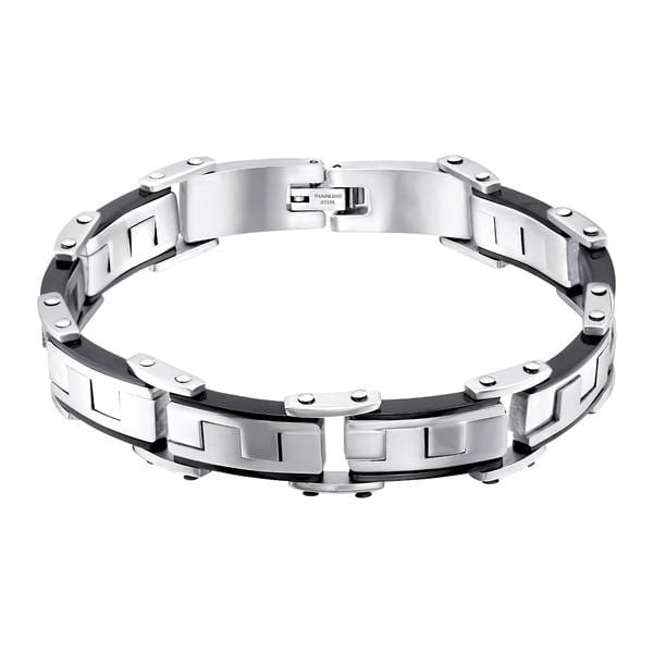 21 CM Stainless Steel Handcuff Bracelet For Men