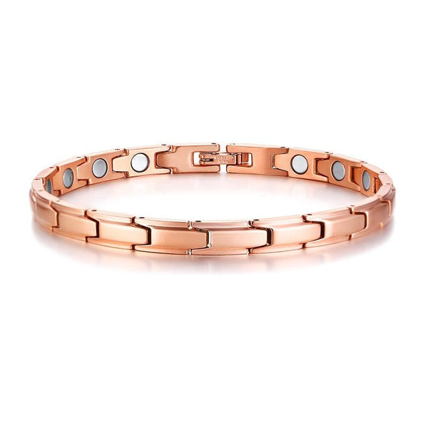 Womens Magnetic Bracelet Rose Gold