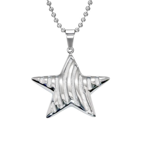Steel Star Necklace