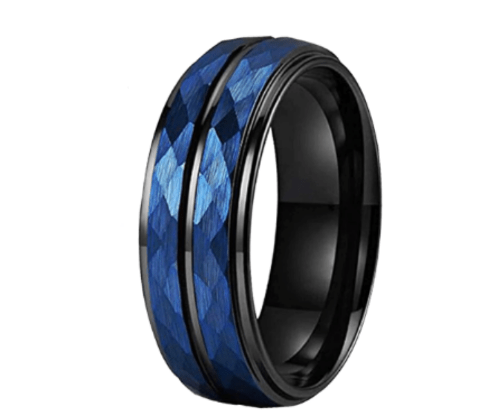 Blue Engagement  Ring for Men
