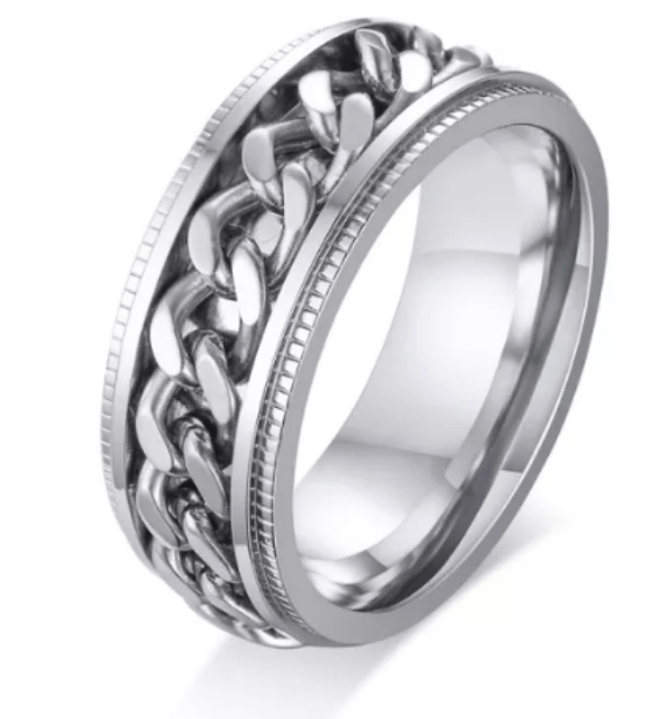 Rotatable Spinner Chain Ring