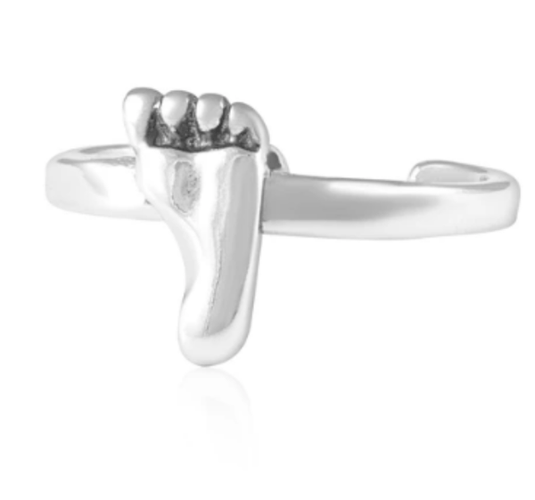 Sterling Silver Foot Toe Ring