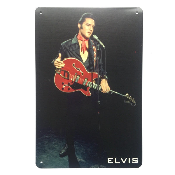 Elvis Metal Tin Sign Poster