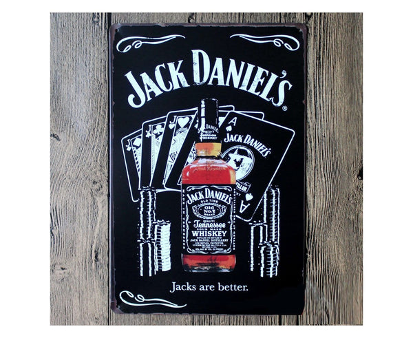 Jack Daniels Metal Tin Poster