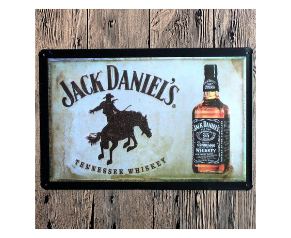 Jack Daniels Whiskey Metal Tin Sign Poster