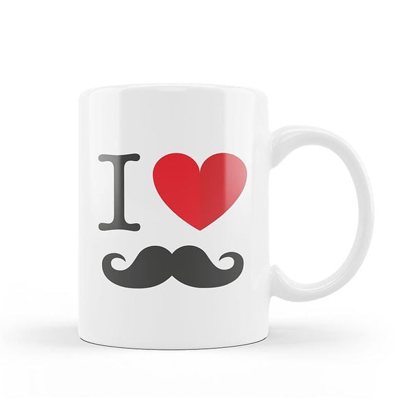 I love Mustache Mug