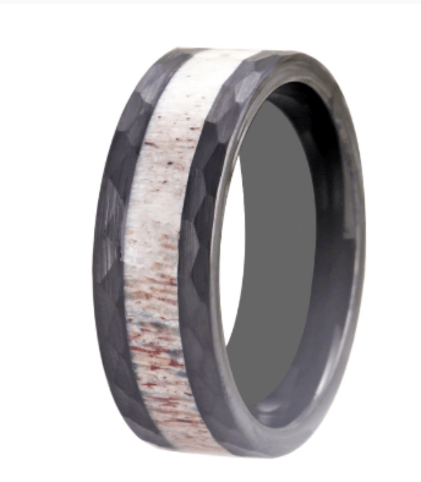 Tungsten Black Wedding Ring for Men