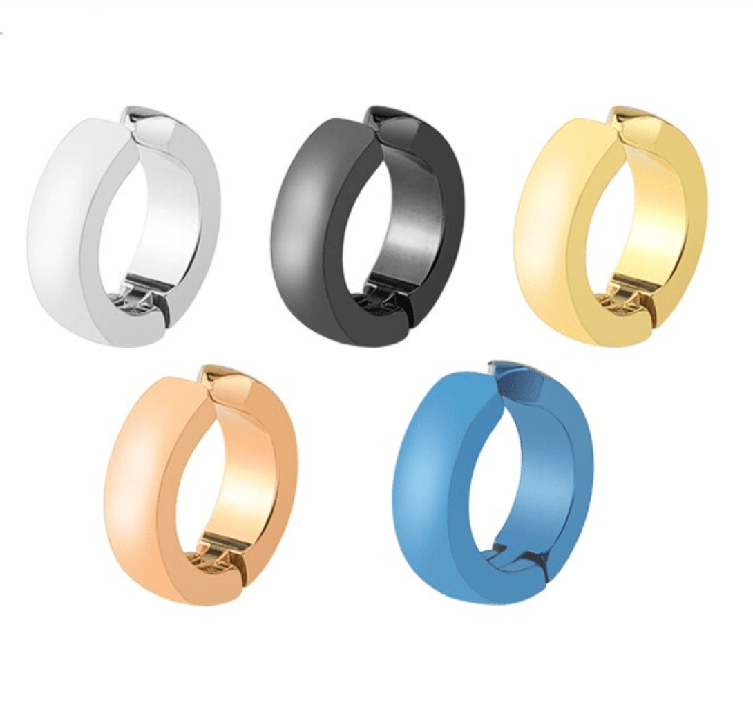 Mens Fake Earrings for Unpierced Ears