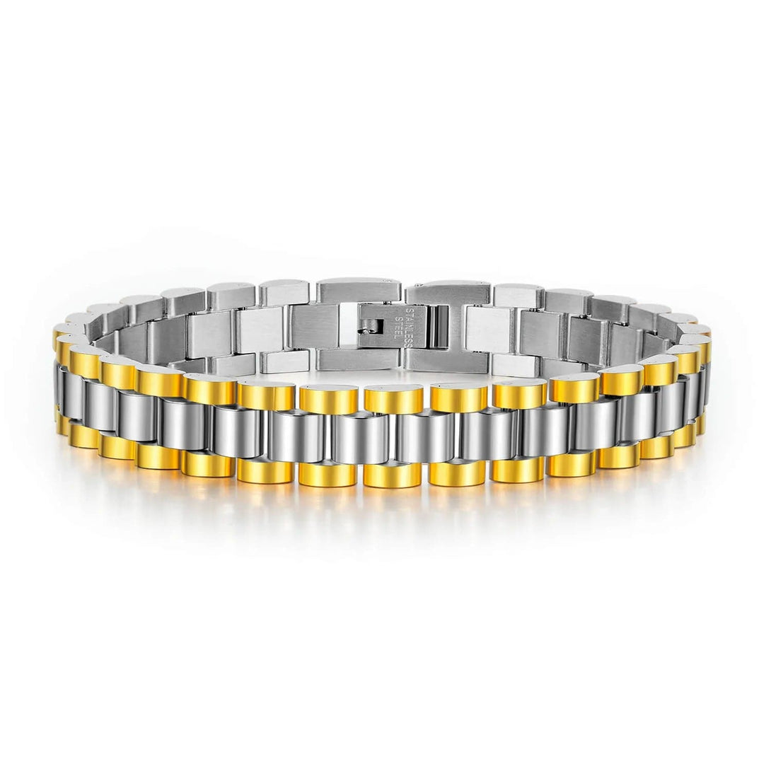 Steel Men's Classic  Link Bracelet