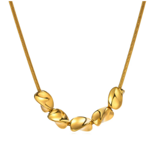 Lucky Beads Gold Necklaces for Women