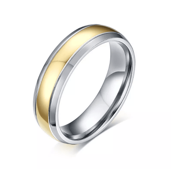 Mens Wedding Titanium Ring