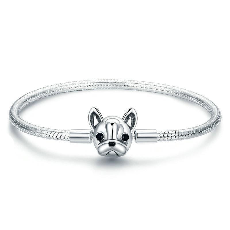 Silver Dog Bracelet