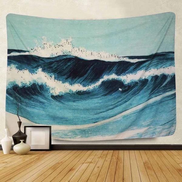 Crashing waves Tapestry Wall Hanging