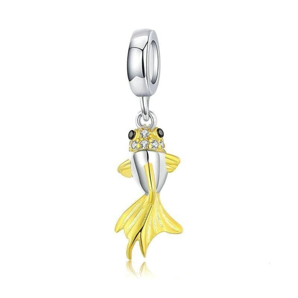 Two-Tone Hanging Fish Charm