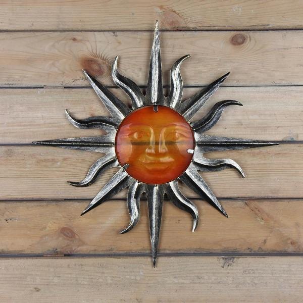Metal Sun Wall Art