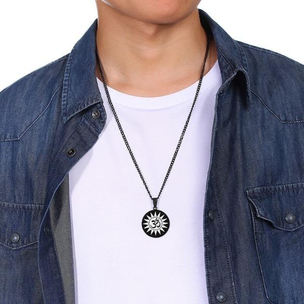 OHM Stainless Steel Necklace