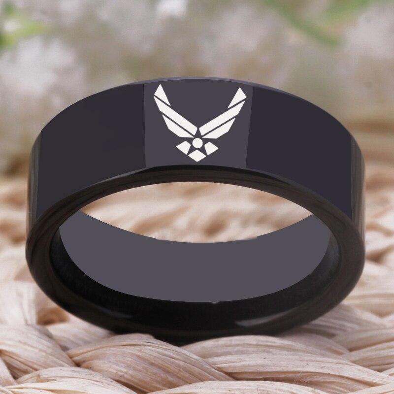 Air Force Tungsten Ring