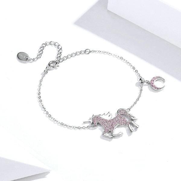 Unicorn  Silver Bracelet