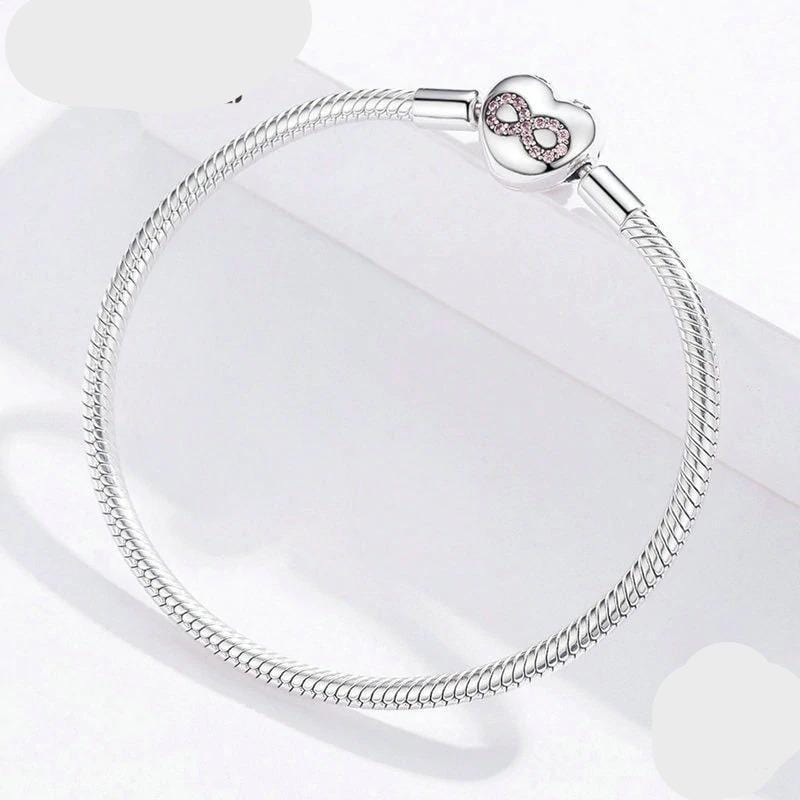 Silver Infinite Love Bracelet