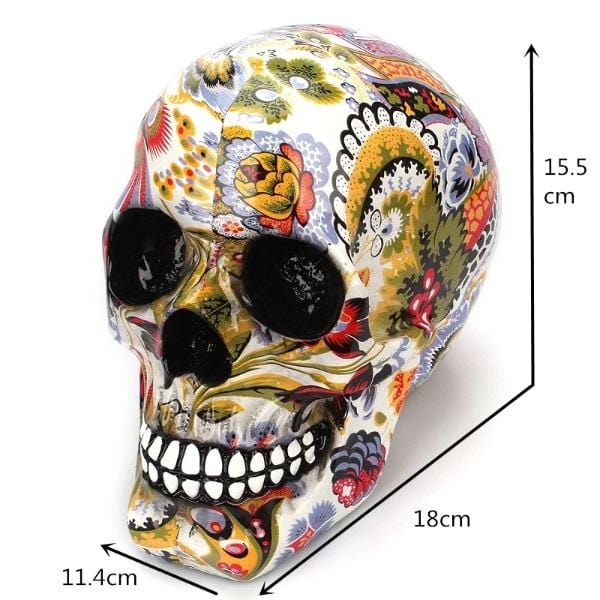 Multicolour Ornament Skull 