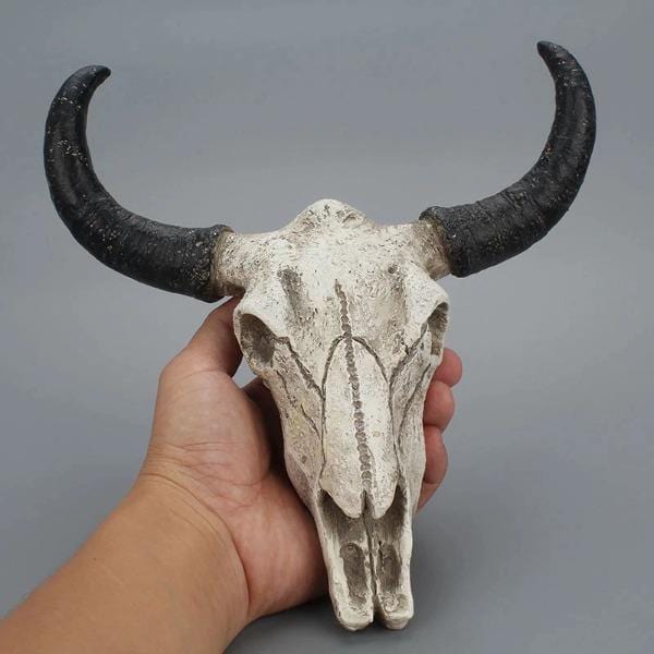 Desert Cow Head Hanging Sculpture