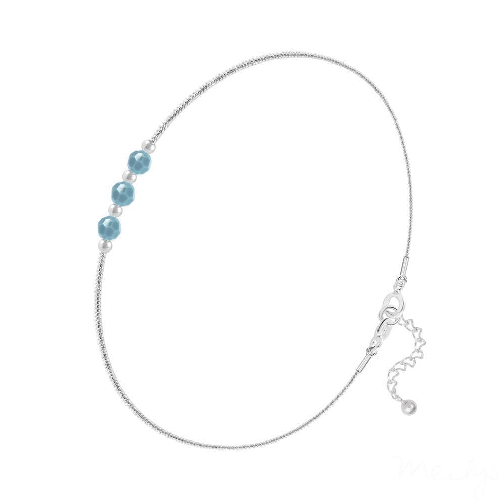 Swarovski Crystal Bracelet Turquoise Beads