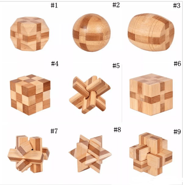 Wooden interlocking puzzle  Wooden  Toys
