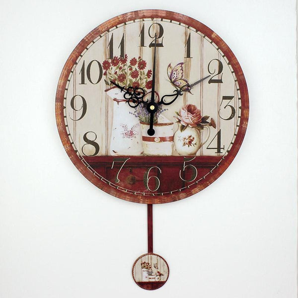 beautiful pendulum wall clock