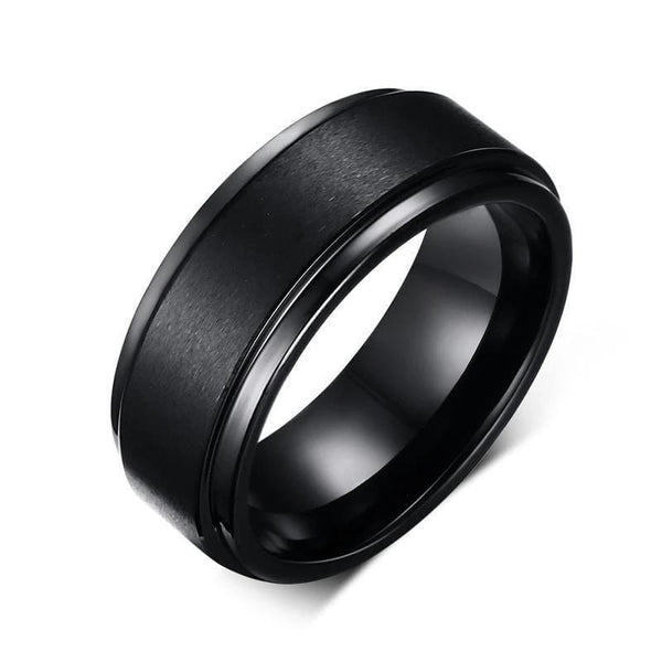Tungsten Carbide  Mens Wedding Ring