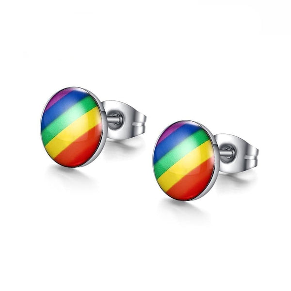 LGBT Earrings Studs