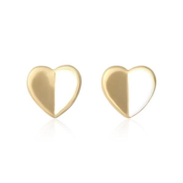 Silver  Heart Earrings